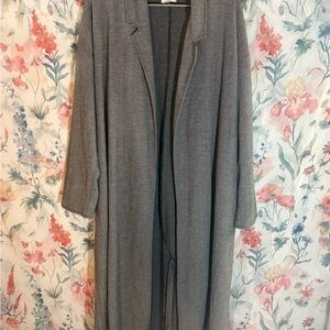 Vintage Weekenders Black and White Herringbone Coat